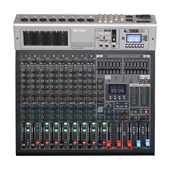 專業(yè)8路調(diào)音臺 BS-GBA10